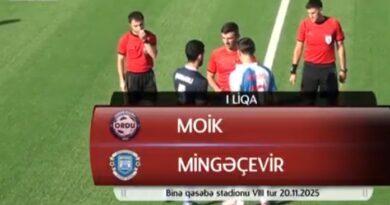 MOİK – “Mingəçevir” 0:3 - VİDEO