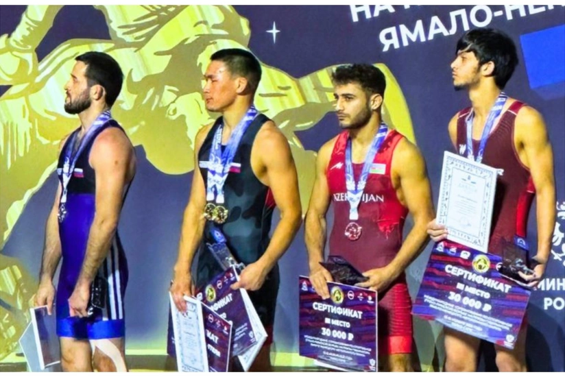 Azərbaycan güləşçisi Rusiyada qızıl medal qazandı