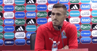 Azərbaycan millisinin futbolçusu:"İslandiya ilə oyuna yaxşı hazırlaşmışıq"