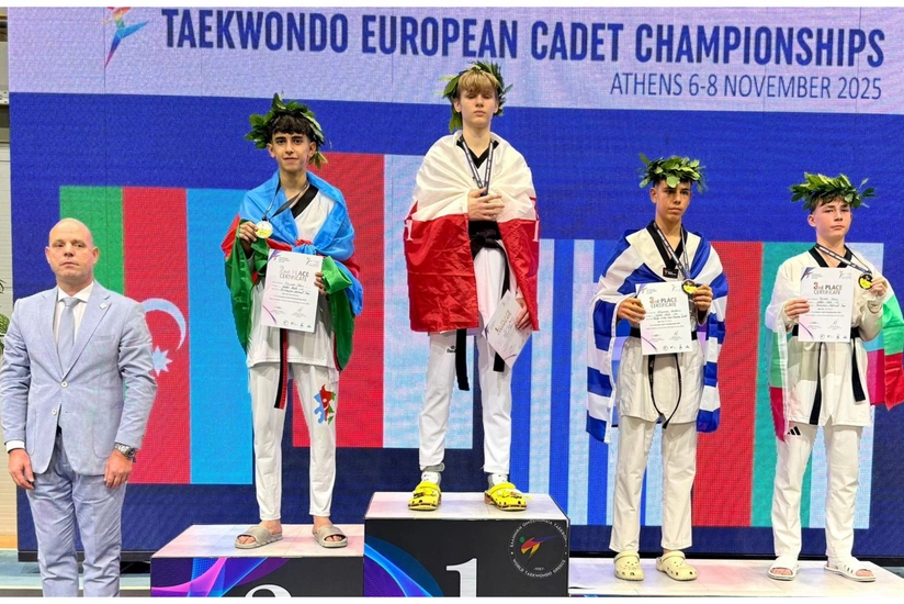 Azərbaycanlı taekvondoçu Avropa birinciliyində gümüş medal qazandı