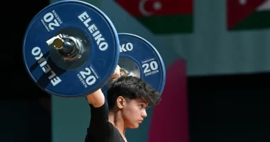 Azərbaycan ağırlıqqaldıranı VI İslam Həmrəyliyi oyunlarında bürünc medal qazandı