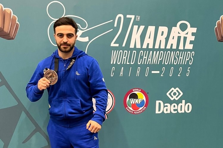 Azərbaycanlı idmançı dünya çempionatında medal qazandı