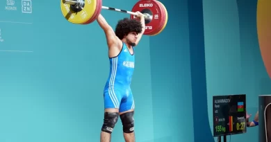 Azərbaycan ağırlıqqaldıranı İslamiadada gümüş medal qazandı