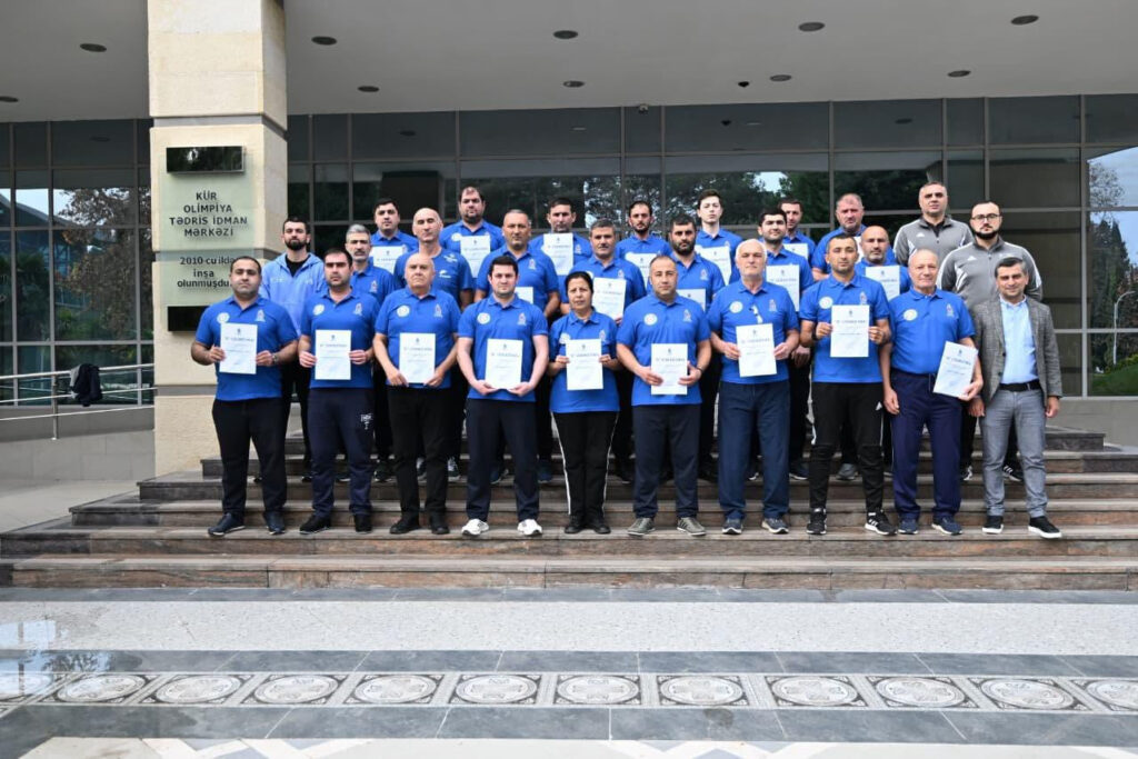 Mingəçevirdə məşqçi kursu keçirildi