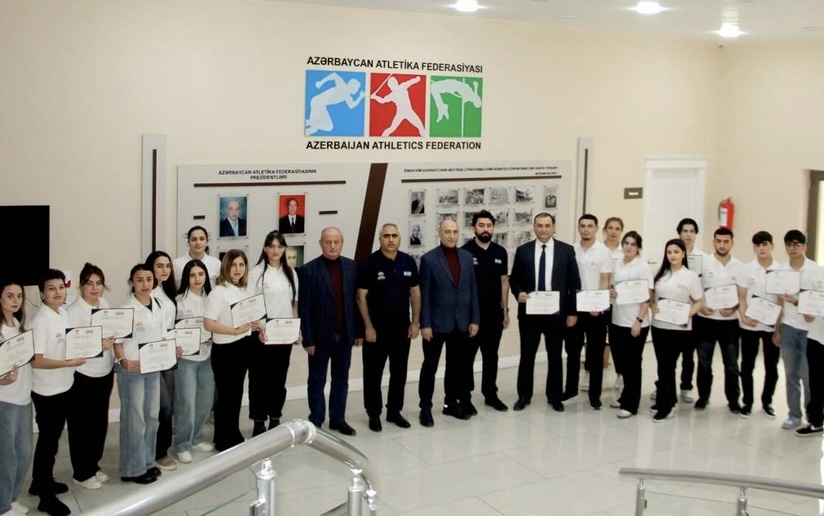 Azərbaycan Atletika Federasiyasında hakimlər üçün keçirilən seminara yekun vuruldu