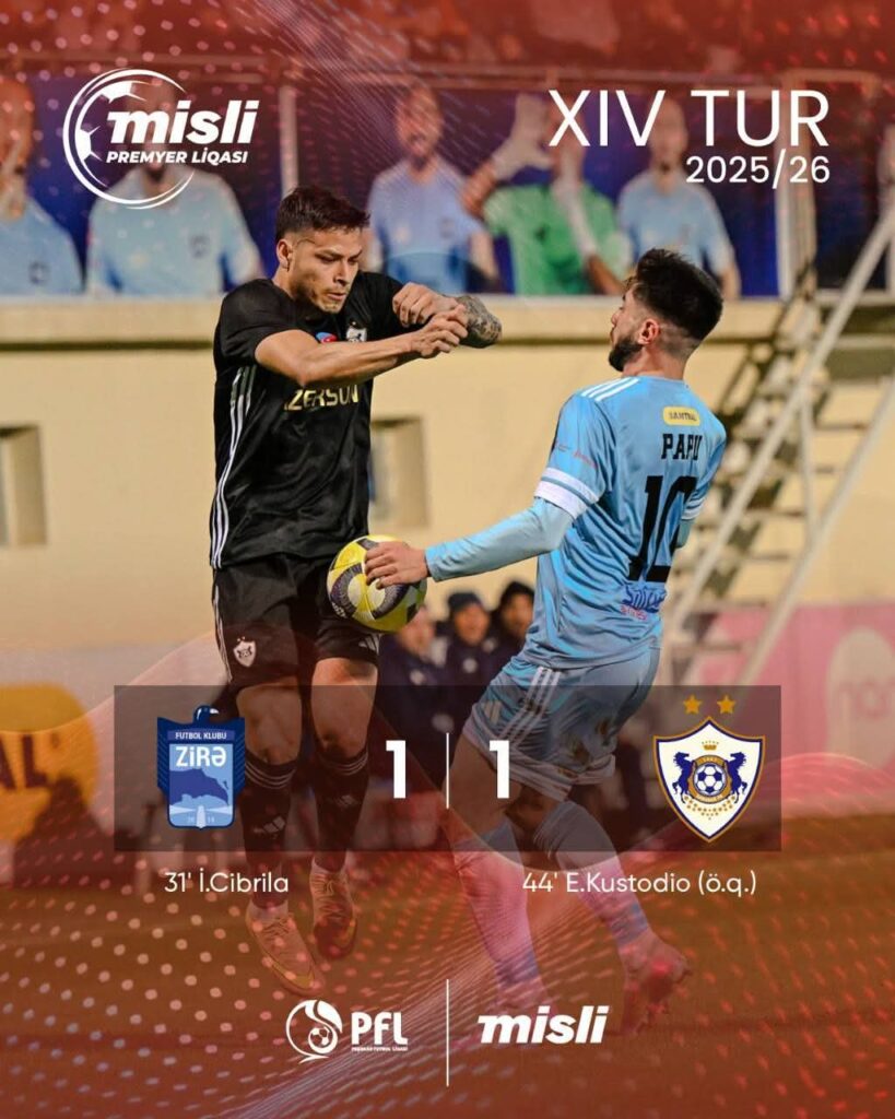 "Zirə" - "Qarabağ" 1:1 - VİDEO