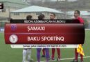 "Şamaxı" – "Baku Sporting" 1:0 - VİDEO