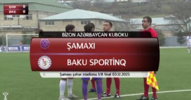 "Şamaxı" – "Baku Sporting" 1:0 - VİDEO