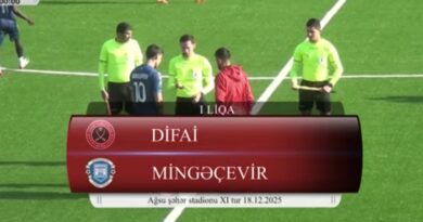 “Difai” – “Mingəçevir” 1:1 - VİDEO