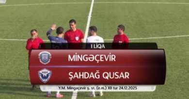 “Mingəçevir” – “Şahdağ Qusar” 1:1 - VİDEO