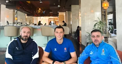 Ayxan Abbasov Azərbaycan millisinin futbolçusunun hazırkı durumu ilə maraqlanıb