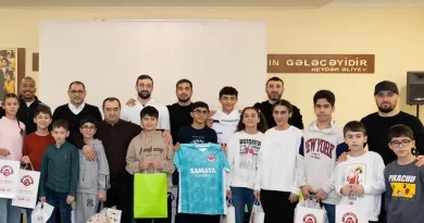 "Araz-Naxçıvan"ın futbolçuları Uşaq evini ziyarət ediblər