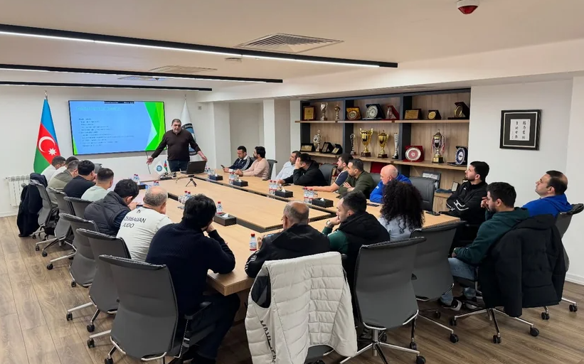 Məşqçilər üçün seminar keçirildi