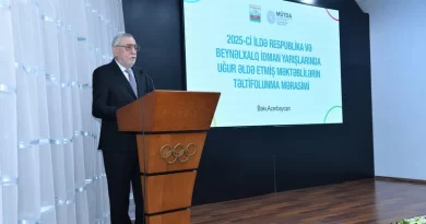 Milli Olimpiya Komitəsində təltifetmə mərasimi keçirildi