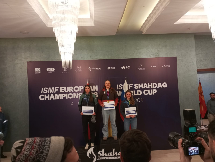 Avropa çempionatında ilk günün qalibləri mükafatlandırıldı