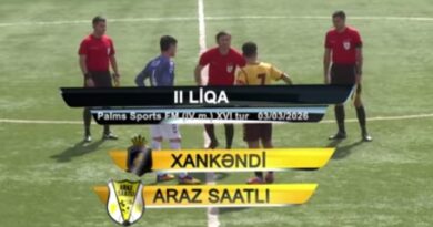 “Xankəndi” – “Araz Saatlı” 2:1 - VİDEO