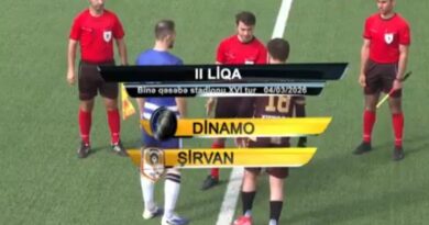 “Dinamo” – “Şirvan” 3:1 - VİDEO