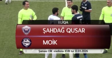 “Şahdağ Qusar” – MOİK 1:1 - VİDEO