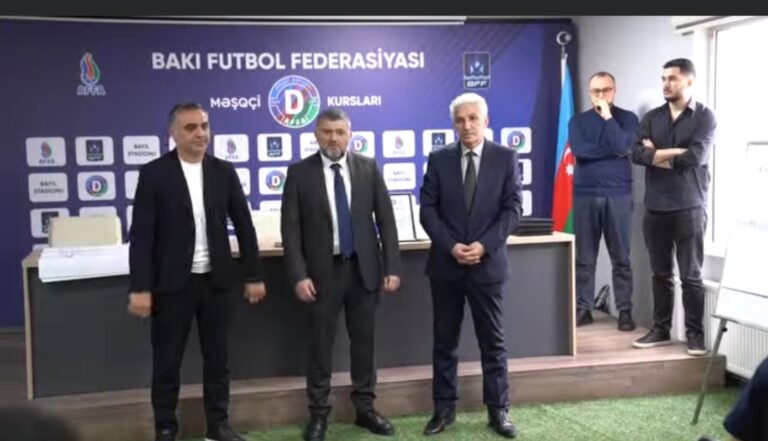 AFFA və BFF-nin təşkilatçılığı ilə məşqçi kursları keçiriləcək