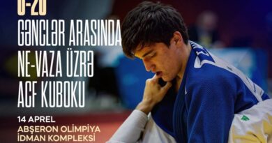 Gənc cüdoçular arasında turnir keçiriləcək