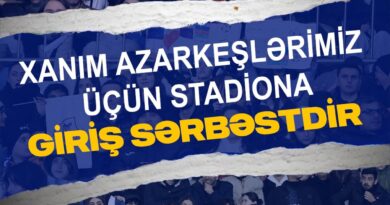 “Qarabağ”dan xanım fanatlara jest