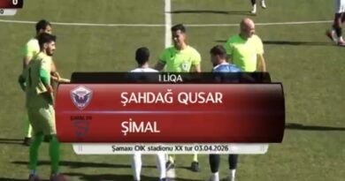 "Şahdağ Qusar" - "Şimal" 1:0 - VİDEO