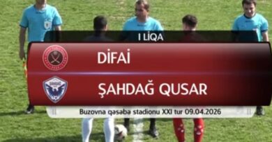 “Difai” – “Şahdağ Qusar” 0:3 - VİDEO