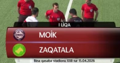 MOİK – “Zaqatala” 2:1 - VİDEO