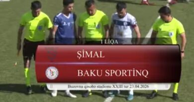 “Şimal” – “Bakı Sportinq” 1:0 - VİDEO