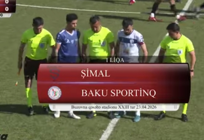 “Şimal” – “Bakı Sportinq” 1:0 - VİDEO