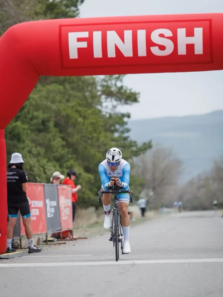 Azərbaycanlı velosipedçi Qazaxıstanda bürünc medal qazandı
