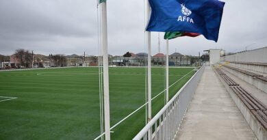 Binə stadionunun ot örtüyünə FIFA sertifikatı verildi