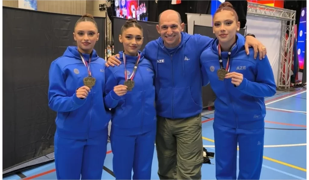 Gimnastlardan “qızıl”