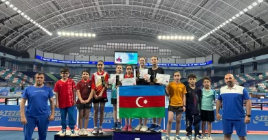 Azərbaycan tennisçiləri Andijanda 4 medal qazandı