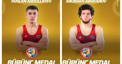Azərbaycanın iki sərbəst güləşçisi Rusiyadakı turnirdə bürünc medal qazandı