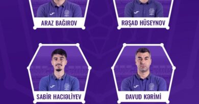 "Şamaxı"da məşqçi heyəti bəlli oldu