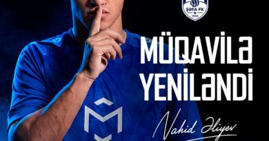 "Şəfa" gənc vingeri ilə müqavilə yenilədi - RƏSMİ