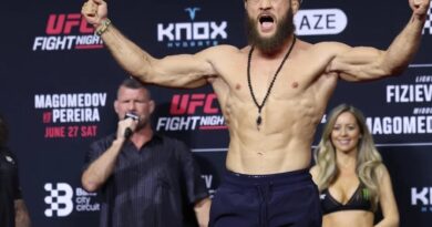 UFC Bakı: Rafael Fiziyev qələbə qazandı