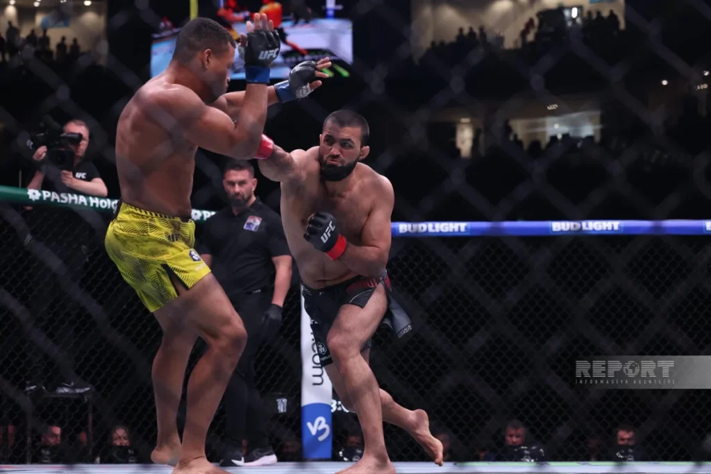 Tahir Abdullayev Bakıdakı UFC turnirində qələbə qazandı