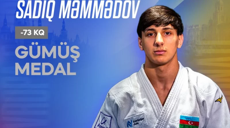 Avropa çempionatı: Sadiq Məmmədov "gümüş" medal qazandı