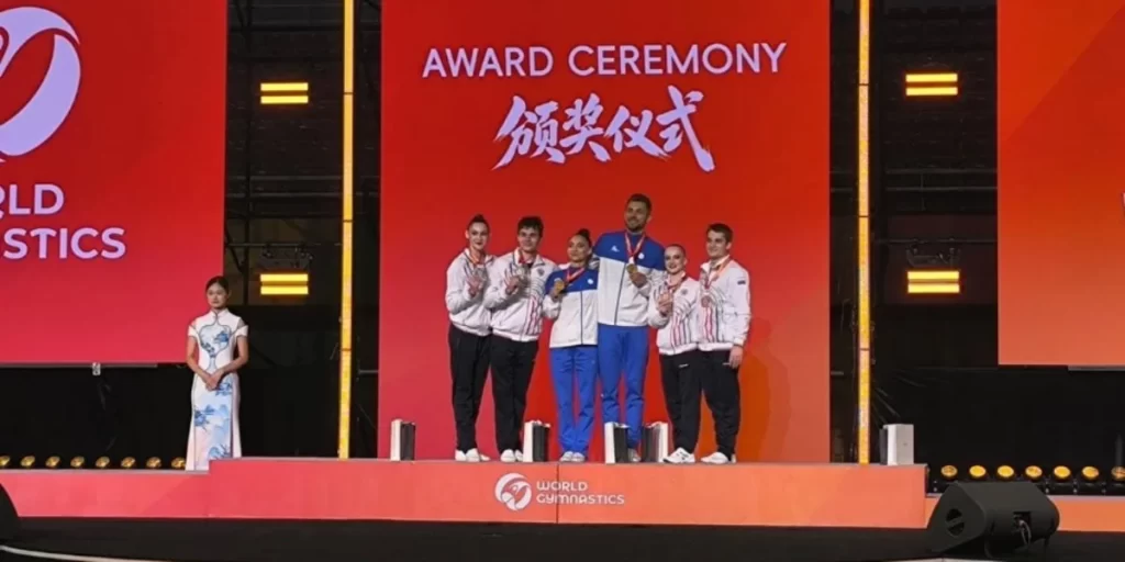 Azərbaycanlı gimnastlar dünya kubokunda qızıl medal qazanıblar