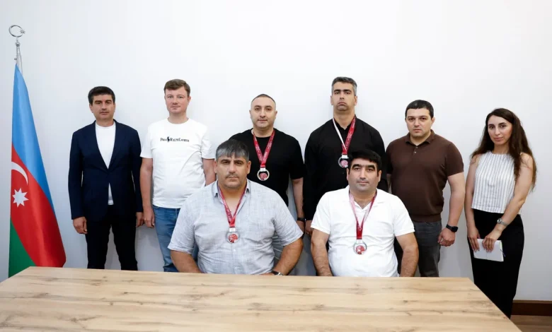 Milli Paralimpiya Komitəsində Tunis Qran-prisinin mükafatçıları ilə görüş keçirildi
