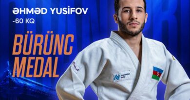 Azərbaycan cüdoçusu bürünc medal qazandı