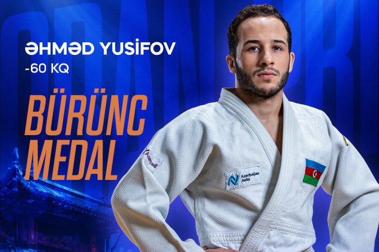 Azərbaycan cüdoçusu bürünc medal qazandı