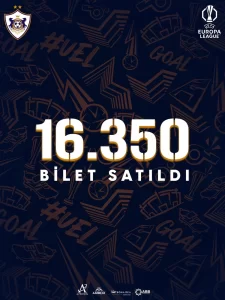“Qarabağ” – “Vestri”: neçə bilet satılıb? 2 “Qarabağ” – “Vestri”: neçə bilet satılıb?