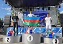 Azərbaycanlı idmançı beynəlxalq triatlon yarışında qızıl medal qazandı