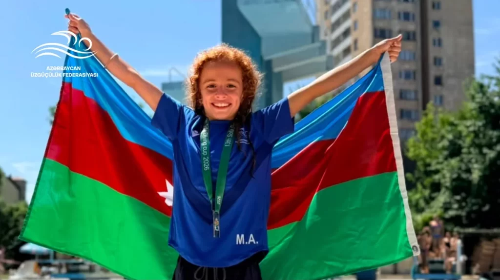 Azərbaycan üzgüçüsü Sofiyadakı turnirdə gümüş medal qazandı