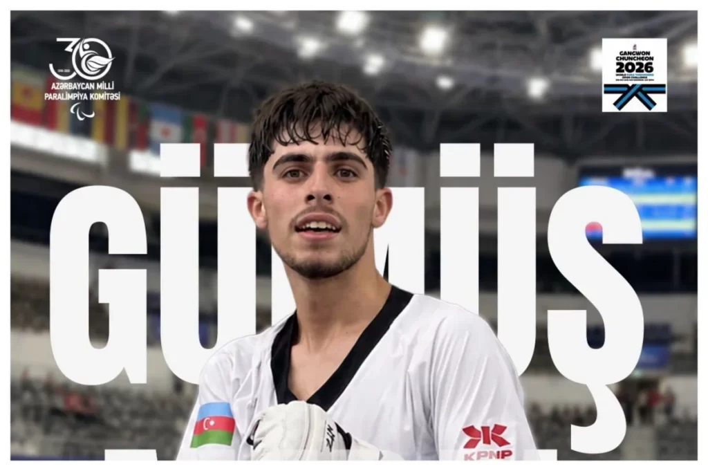 Azərbaycan parataekvondoçusu Çindəki turnirdə gümüş medal qazanıb