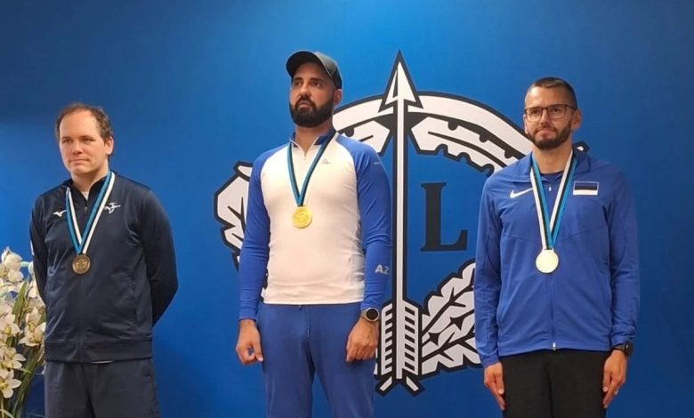 Lunyovdan Estoniyada qızıl medal