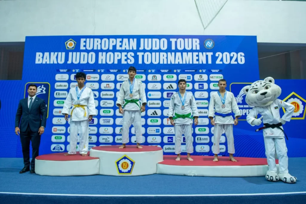 Avropa Cüdo Ümidləri Turnirində medalçılar müəyyənləşdi